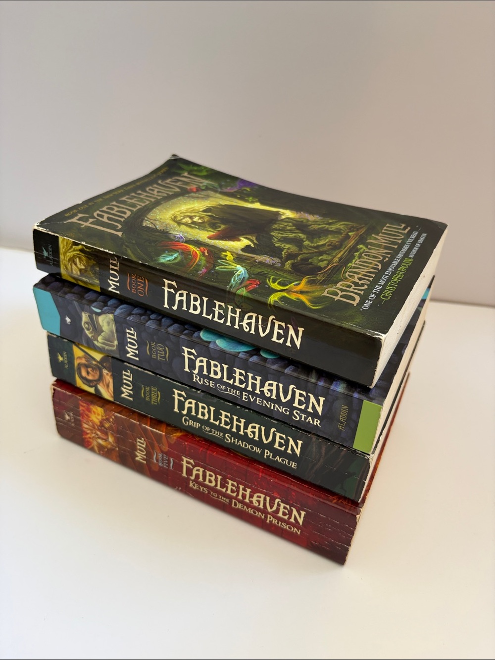 Fablehaven Paperback Book Set - Multicolor Spines